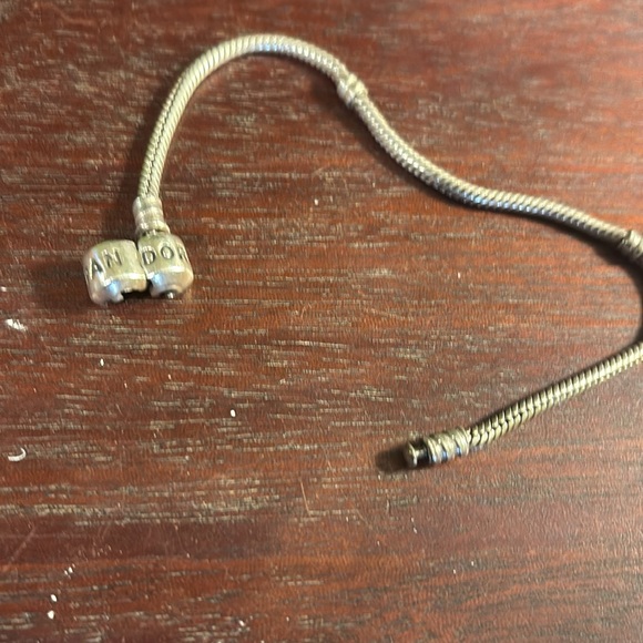 Pandora Silver Bracelet with multiple charms There are 8 charms included in this - Picture 3 of 3